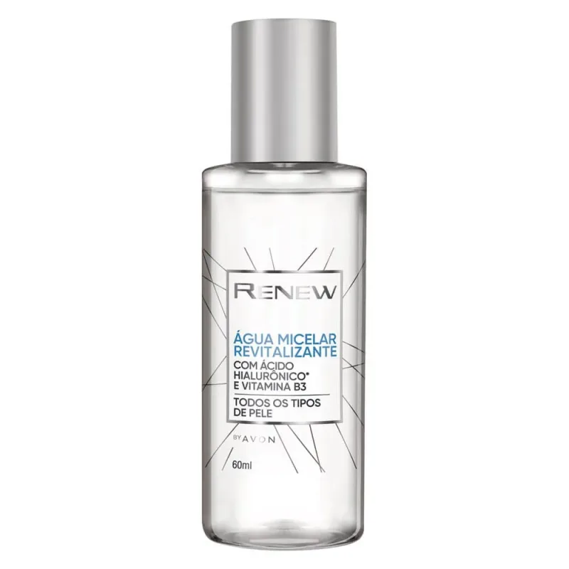 Água Micelar Revitalizante Renew 60ml Avon - lojaparaisodarepublica