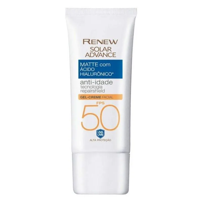Protetor Solar Renew Solar Advance Matte Fps 50 - 50g