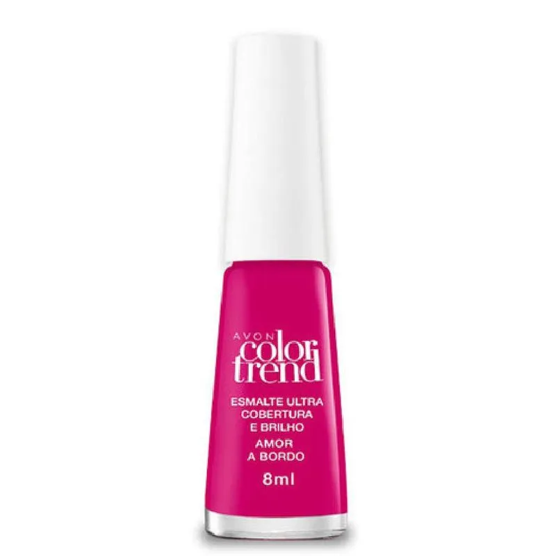Color Trend Ultra Cobertura Esmalte Amor A Bordo 7ml Avon