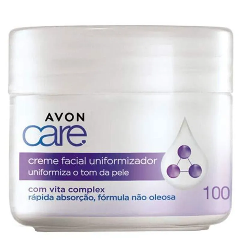 Avon - Care Creme Facial Uniformizador 100g