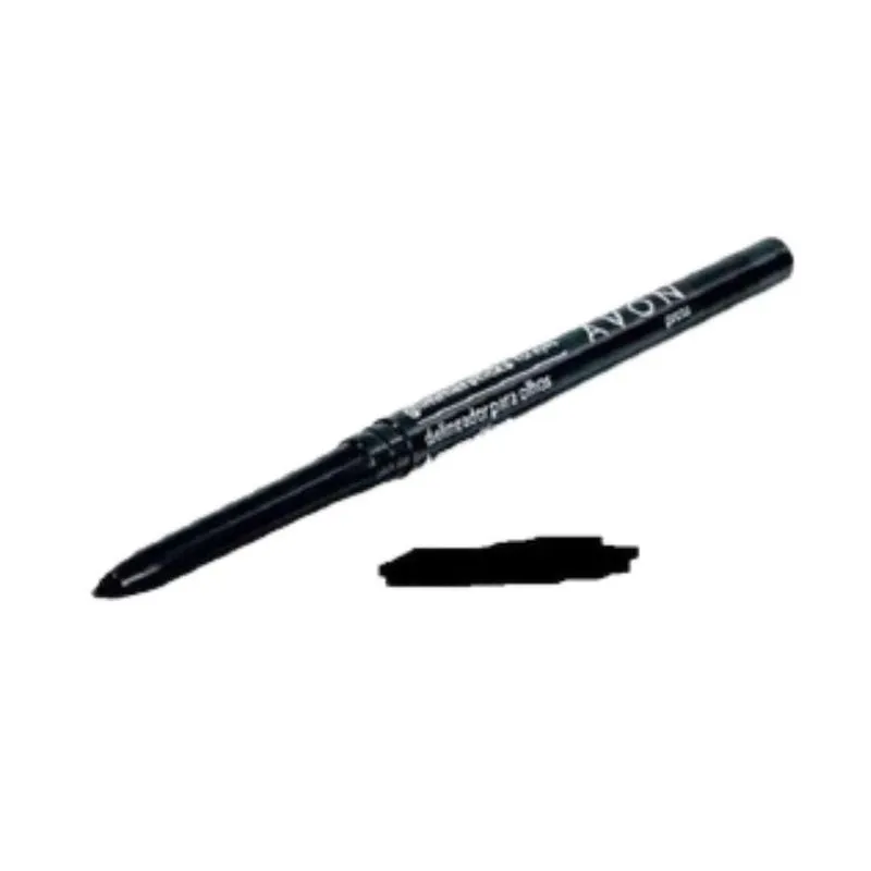 Avon Delineador Retrátil Para Olhos Preto Diamante 0,28g