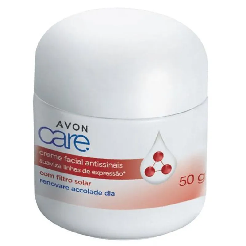 Avon - Care Accolade Creme Facial Dia Com Filtro Solar 50g