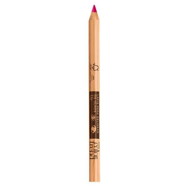 Avon - Color Trend Lápis Delineador De Olhos Rosa Flamingo