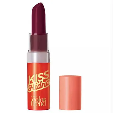 Batom Hidratante Color Trend Kiss Hidra Carmin Avon 3,6g