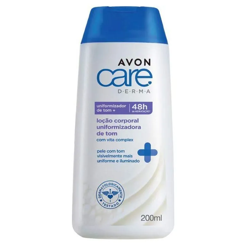 Care Derma Loção Corporal Uniformizadora 200ml Avon