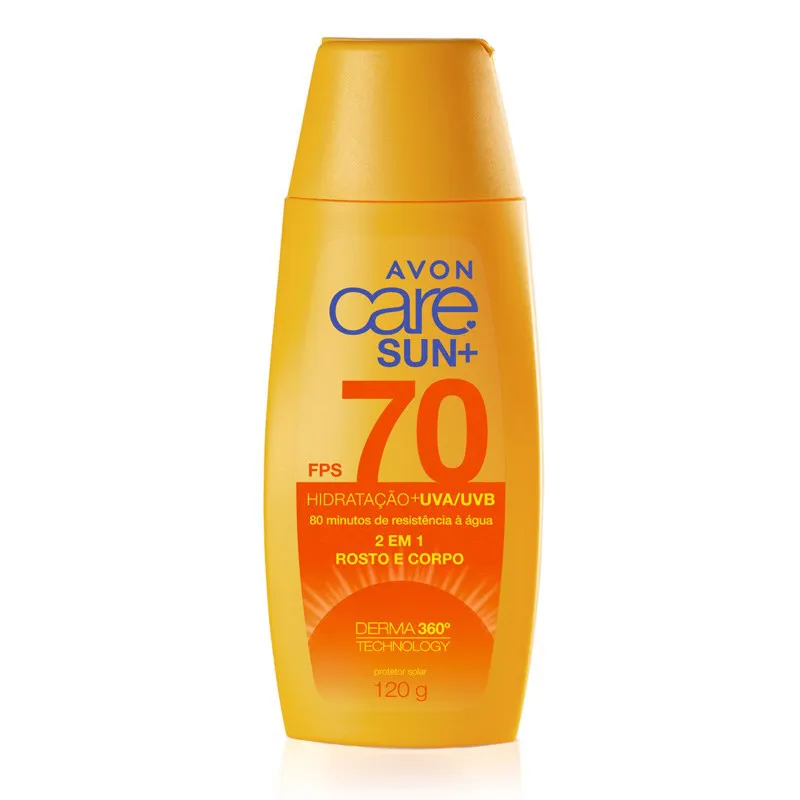 Protetor Solar Corporal Avon Care Sun FPS70 120g