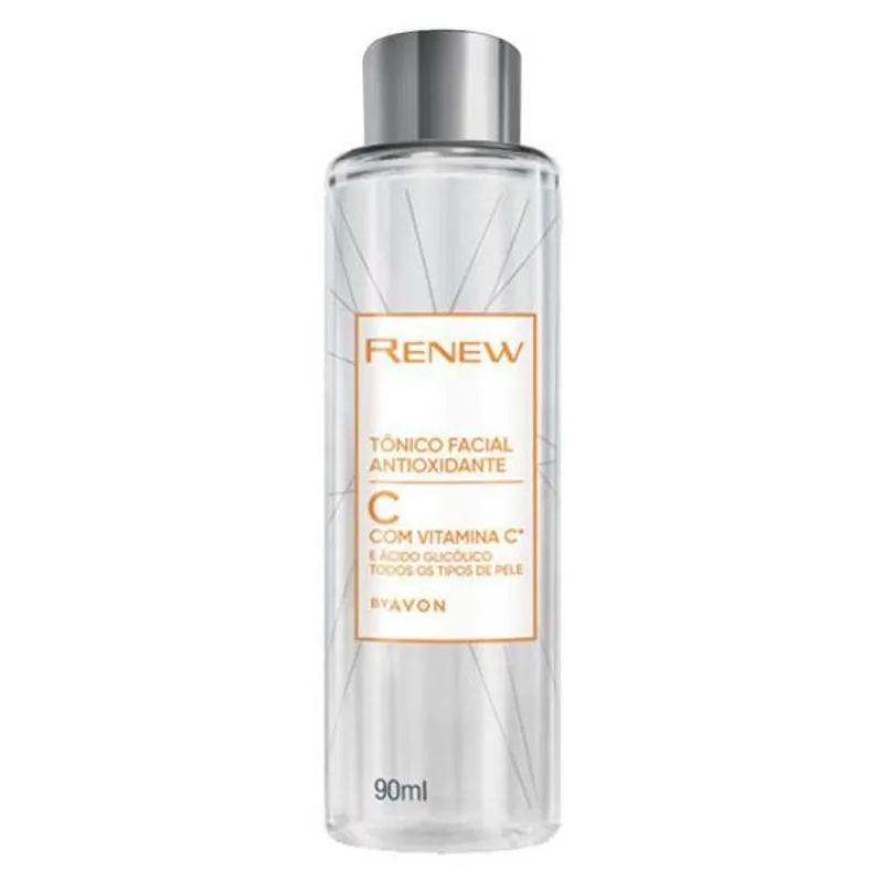 Avon Tônico Antioxidante Facial Vitamina C E Ácido Glicólico