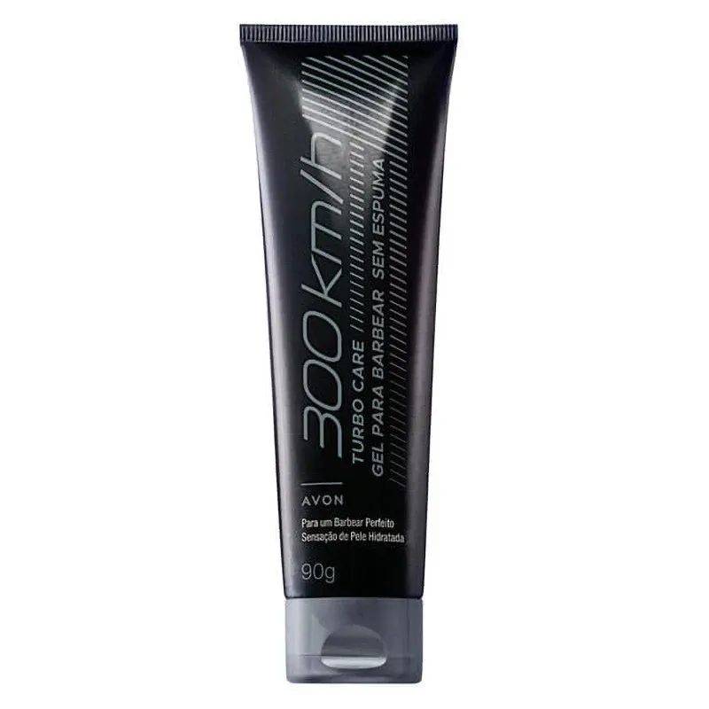 Creme Para Barbear 300km Turbo Avon 90g