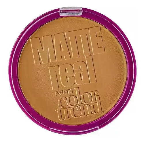 Pó Compacto Avon Color Trend Matte Real Á Prova D'Água - 432N 7g
