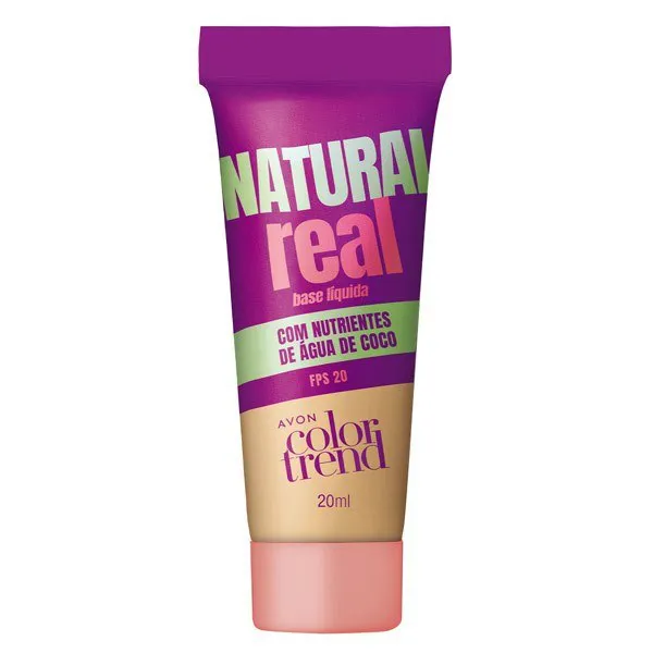 Base Líquida Natural 140Q Avon Color Trend 20ml