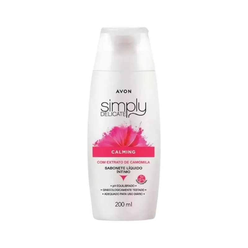 Sabonete Íntimo Simply Delicate Calming Camomila 200ml