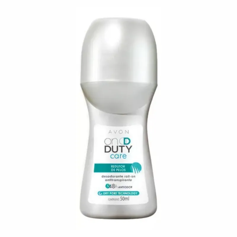 Desodorante Roll On - On Duty Care Redutor de Pelos 50ml Avon - lojaparaisodarepublica
