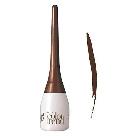 *Delineador Líquido Para Olhos Avon Color Trend - Marrom 3ml
