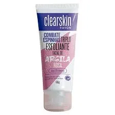 Esfoliante Facial Clearskin Argila Rosa Avon 50g