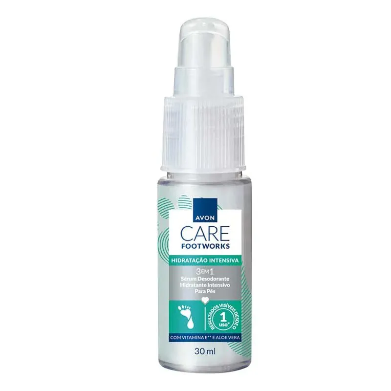 Sérun Desodorante Hidratante Intensivo Para os Pés Avon Care 30ml