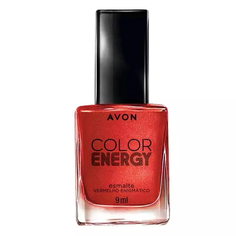 Esmalte Color Energy 9ml - Cor:Vermelho Enigmático
