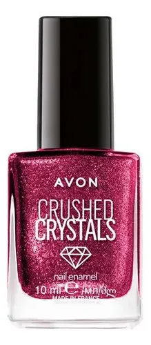 Esmalte Avon Crushed Crystals - Vinho Crystal 10ml