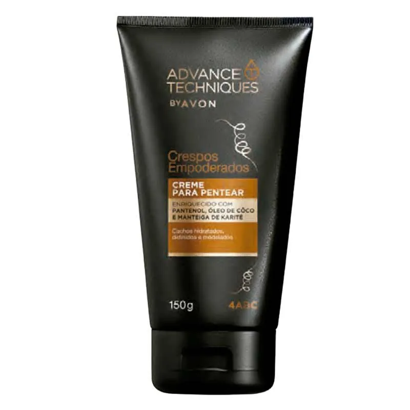 Creme Para Pentear Avon Advance Techniques - Crespos Empoderados 150g