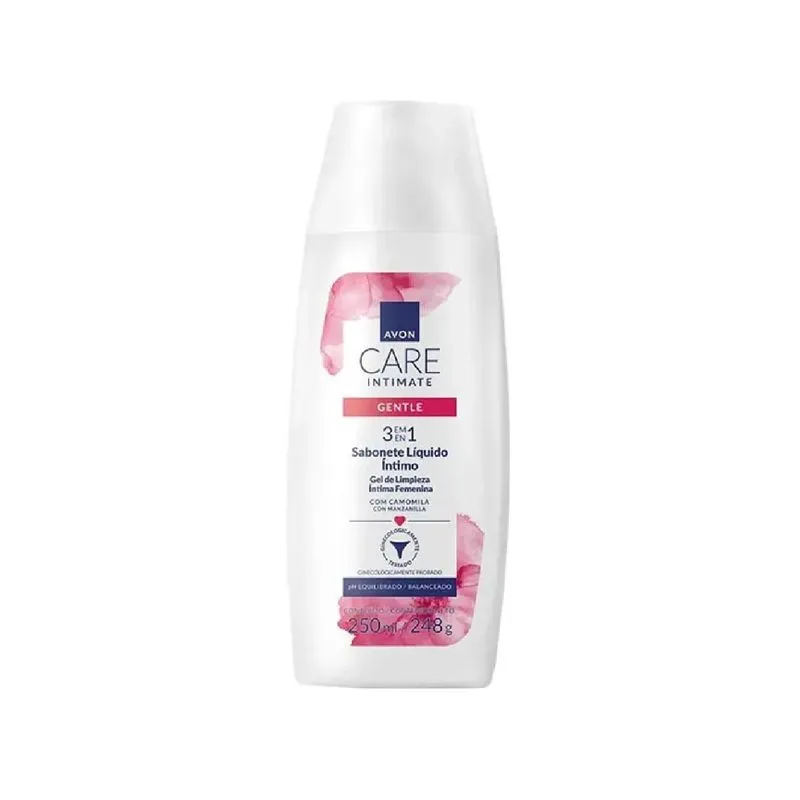 Sabonete Líquido Íntimo Gentle Avon Care 250Ml