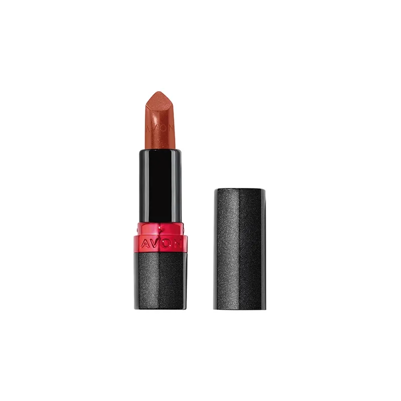 Batom Brilhante Avon FPS 15 Ultra Color Nude Terracota Glow 3,6g