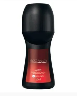Desodorante Roll-On Masculino Avon - 300KM H Max Turbo 48ml