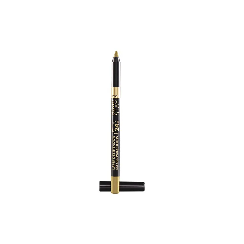 Lápis em Gel Avon Power Stay 24h - Dourado