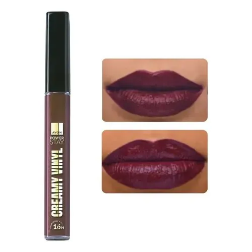 Batom Líquido Avon Creamy Vinyl - Tô De Vinho 7ml