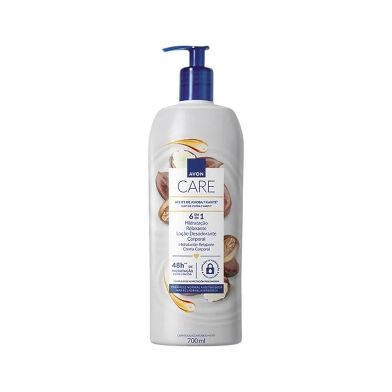 Loção Hidratante Corporal Care Óleo De Jojoba E Karité 700ml