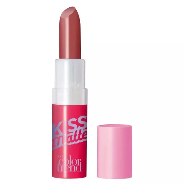Batom Color Trend Matte Atitude Rosa Avon 3,6g