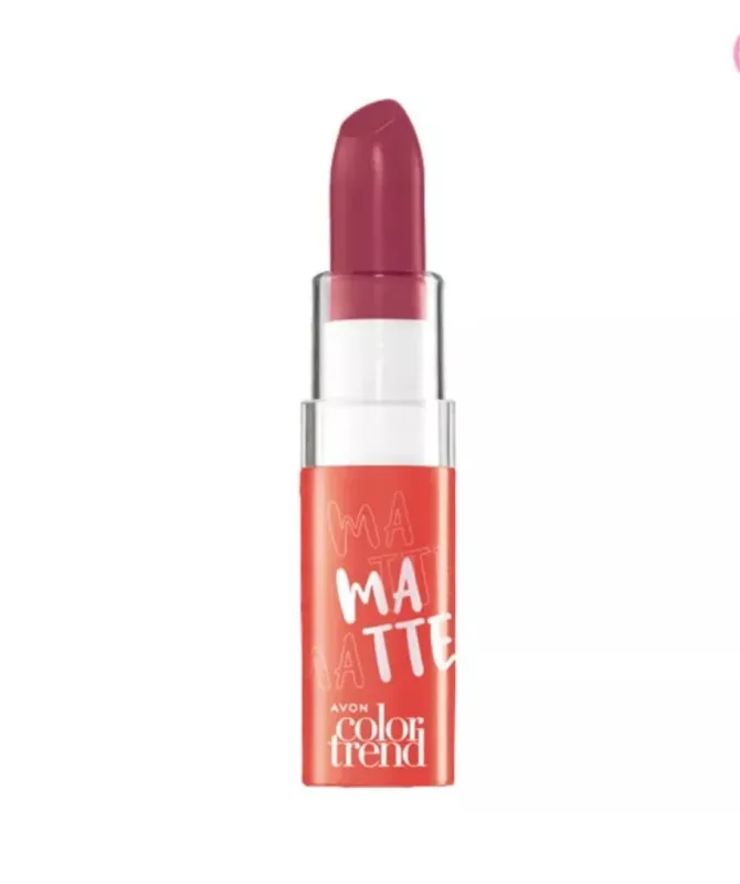 Batom Avon Color Trend Matte - Rosa Fantasia 3,6g