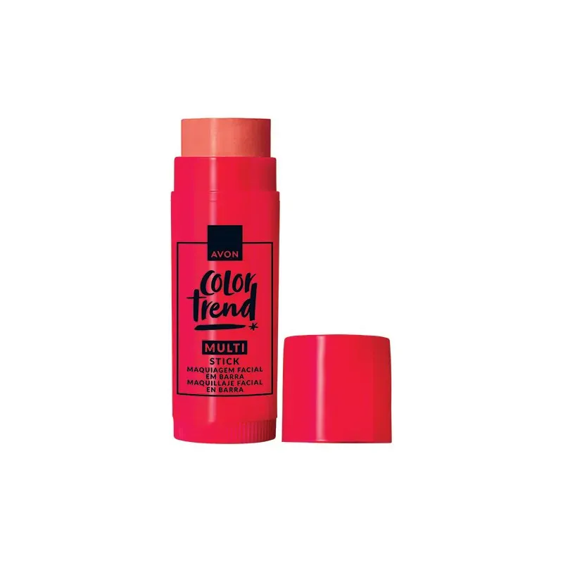 Multi Stick Avon Color Trend 3 em 1 - Coral Fresh 6,5g