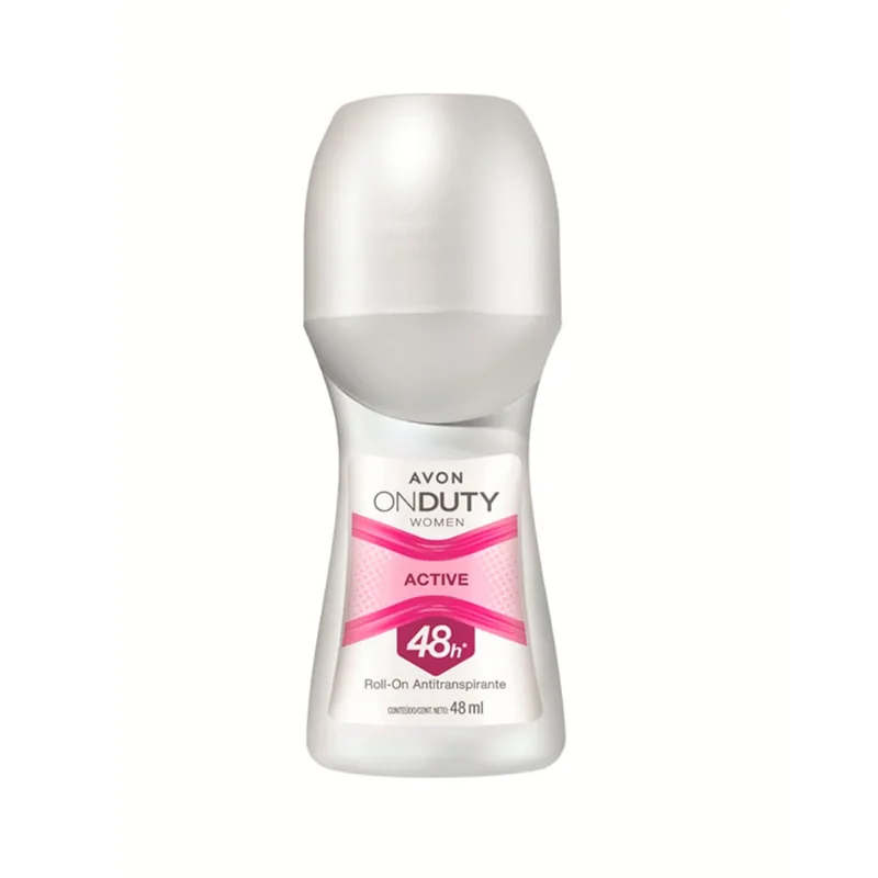Desodorante Avon Roll On Duty Women Active 48H 48ml