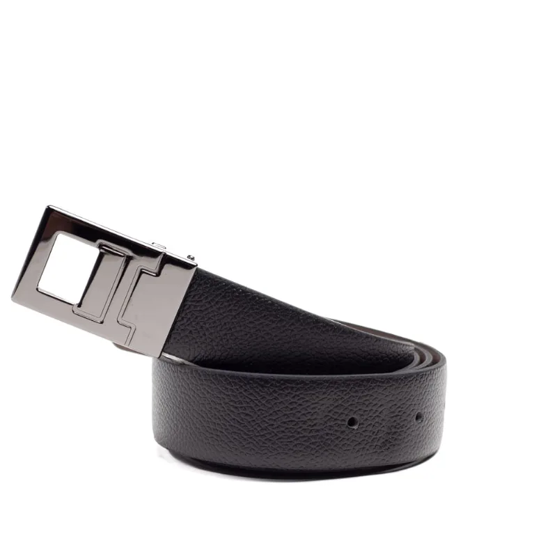 Cinto Masculino Fasolo G020144 Preto-café - 90