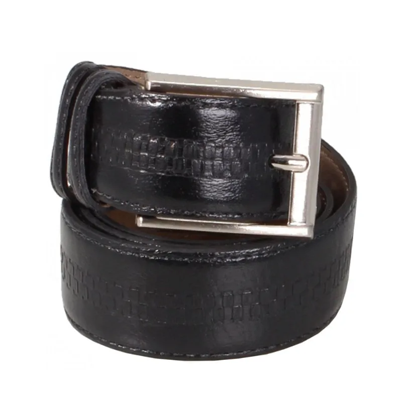 Cinto Masculino de Couro Fasolo Trisse G029019 Preto - 100