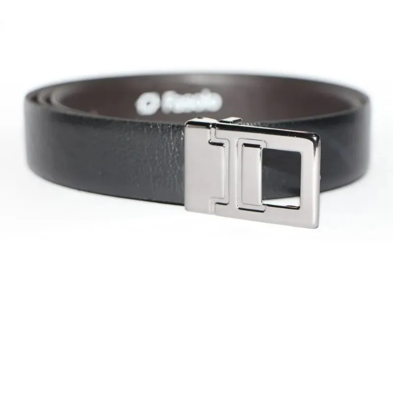 CINTO MASCULINO DUPLA FACE COURO FASOLO X020 CAFÉ PRETO Cor:Preto;Tamanho:Único;Gênero:Homem