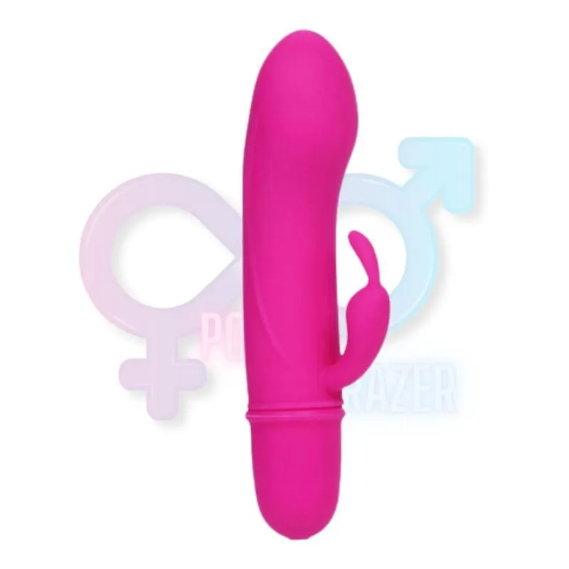 Vibrador Ponto G E Clitóris Silicone - 10 Vibrações