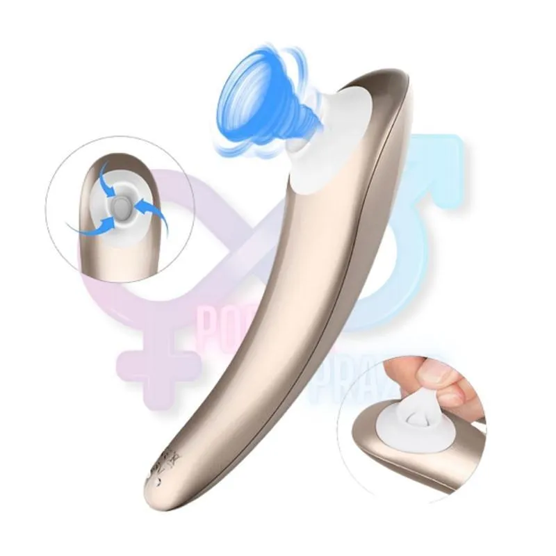 Estimulador Recarregável 10 Funções Silicone 17cm