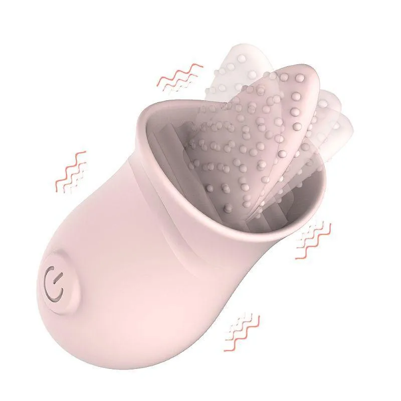 Vibrador Rosa Com Língua | 10 Modos De Estimulação