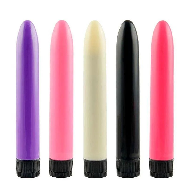 Vibrador Personal Liso Multivelocidade 18cm Rosa