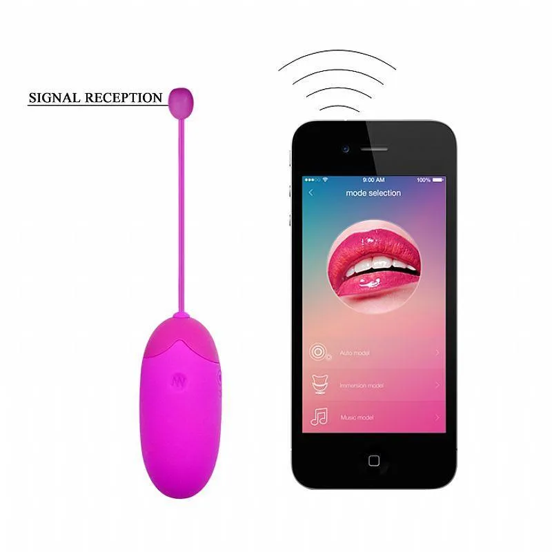 Vibrador Com 12 Modos De Vibração, Controle Via Smartphone