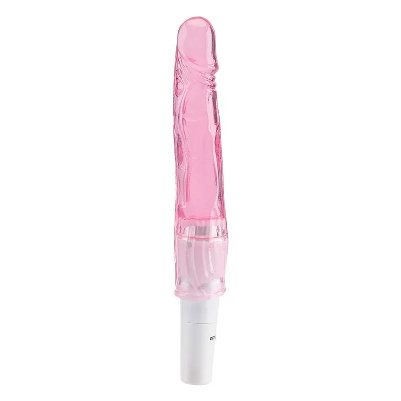 Vibrador Silicone 1 Modo - 21,5cm De Comprimento