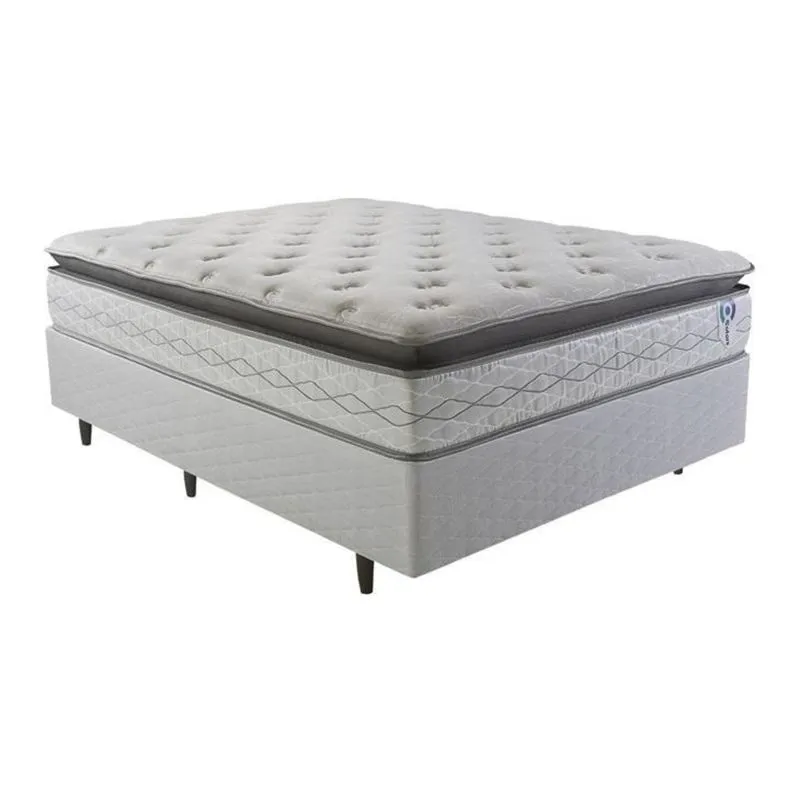 Cama Box Casal Herval C1425, Molas Ensacadas, 138 cm