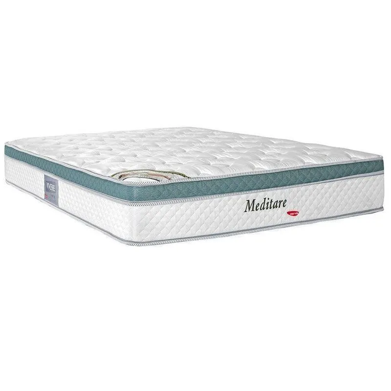 Colchão Casal Molas Ensacadas Meditare Euro Pillow (138x188x29) Herval