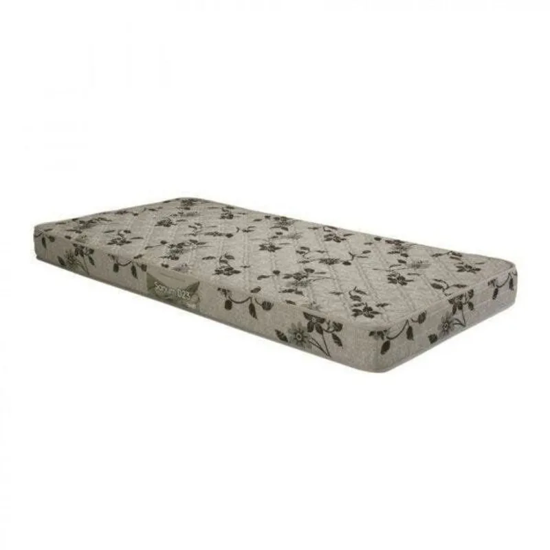 Colchão Solteiro de Espuma D23 Antiácaro e Antialérgico Sonum 88x188x14cm Branco Herval Floral