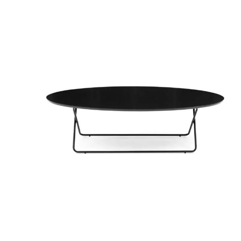 Mesa de Centro Herval Ivy, 50x120 cm, Preta