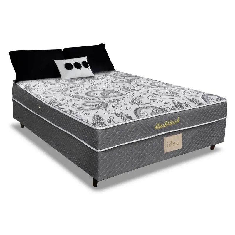 Colchão Conjugado Herval Bonnel Uniblack Casal 138