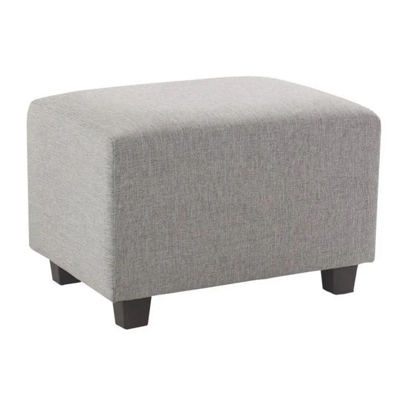 Puff Herval MH4203, Retangular, Cinza