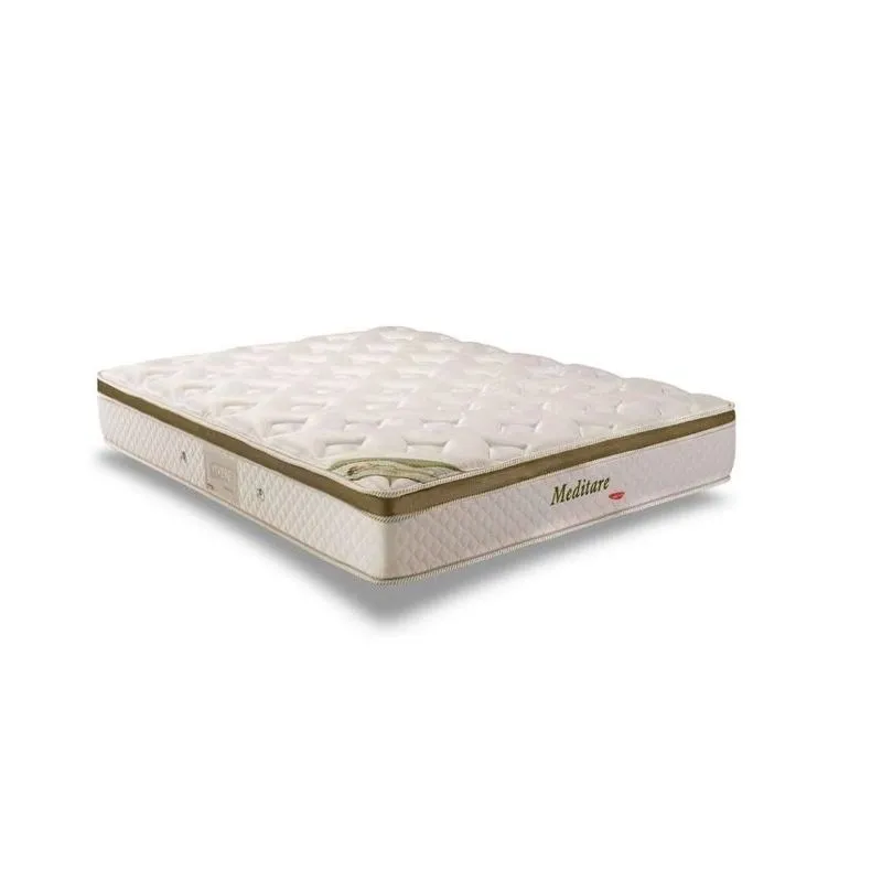 Colchao Queen Meditare Molas Ensacadas Marrom 29x158x198 - Herval
