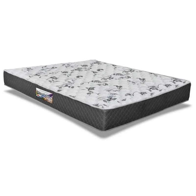 Colchão Viúva Espuma Compact AG 65 / D28 / Ortopedic Black Double Face (128x188x20) - Herval
