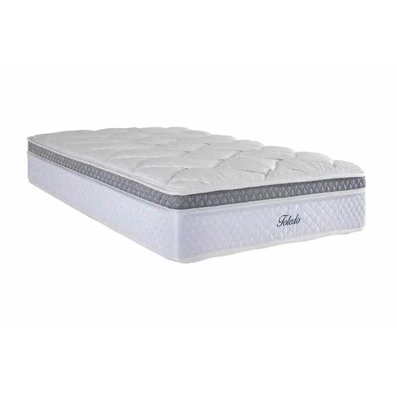 Colchão Solteirão Molas Ensacadas MasterPocket Toledo Euro Pillow (96x203x28) - Herval